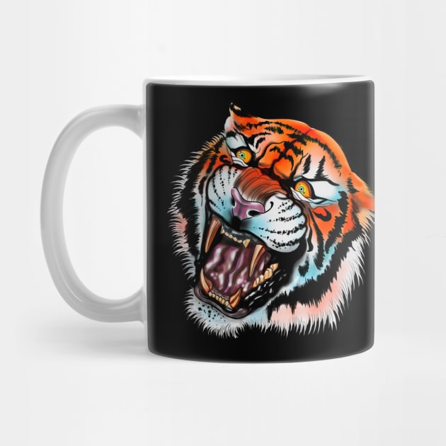 Tora: Japanese tiger by Blacklinesw9